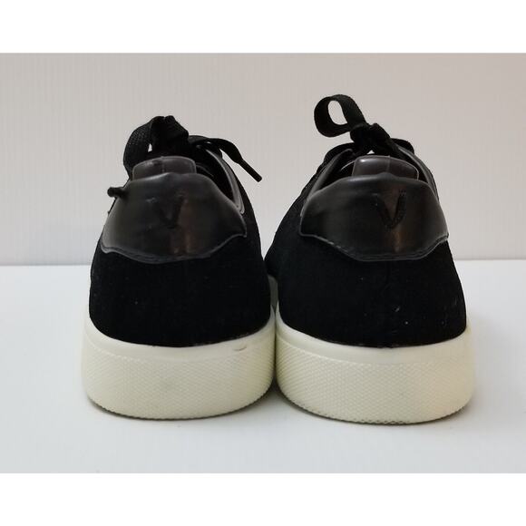 VIONIC Sunny Brinley Suede Leather Lace Up Sneakers Shoes Black Comfy Size 8 - Picture 8 of 12